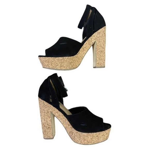 Forever 21 Black Platform Heels - Picture 5 of 8